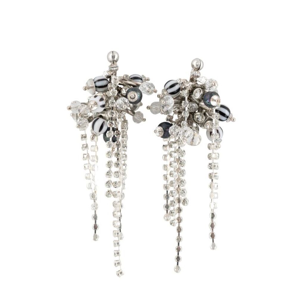 Handmade Embellished Pin Earrings Women